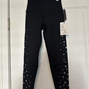 Black Star Patterned Leggings